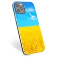 Etui TPU Ukraina - iPhone 12 Pro Max - Pole pszenicy