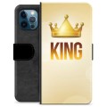 Etui Portfel Premium - iPhone 12 Pro - Król