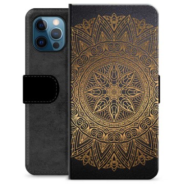 Etui Portfel Premium - iPhone 12 Pro - Mandala