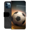 Etui Portfel Premium - iPhone 12 Pro - Piłka Nożna