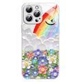 Hybrydowe etui iPhone 12/12 Pro Uśmiech i tęcza