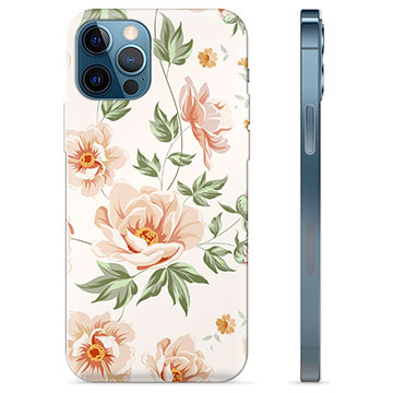 Etui TPU - iPhone 12 Pro - Kwiatowy