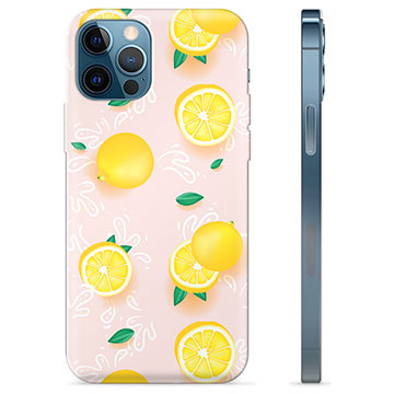 Etui TPU - iPhone 12 Pro - Wzór Cytryny