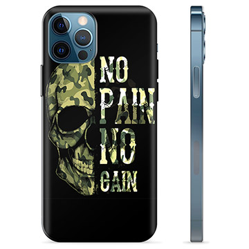 Etui TPU - iPhone 12 Pro - No Pain, No Gain