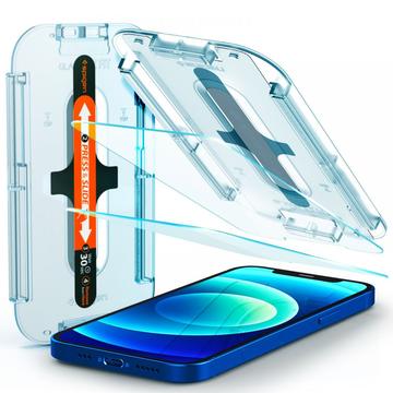 iPhone 12/12 Pro Szkło Hartowane Spigen Glas.tR Ez Fit - 2 Szt.