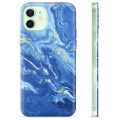 Etui TPU - iPhone 12 - Kolorowy Marmur