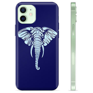 Etui TPU - iPhone 12 - Słoń