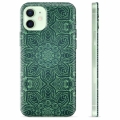 Etui TPU - iPhone 12 - Zielona Mandala