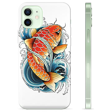 Etui TPU - iPhone 12 - Ryba Koi