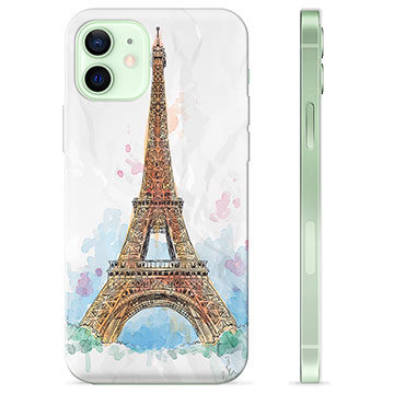 Etui TPU - iPhone 12 - Paryż