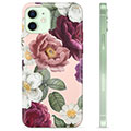 Etui TPU - iPhone 12 - Romantyczne Kwiaty