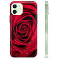 Etui TPU - iPhone 12 - Róża