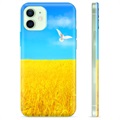 Etui TPU Ukraina - iPhone 12 - Pole pszenicy