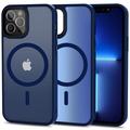 iPhone 12/12 Pro Etui Tech-Protect Magmat - Kompatybilne z MagSafe - Czerń / Przezroczysty