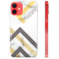 Etui TPU - iPhone 12 mini - Abstrakcyjny Marmur