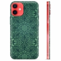 Etui TPU - iPhone 12 mini - Zielona Mandala