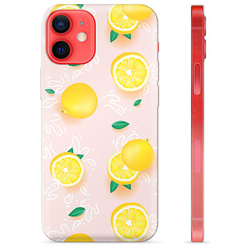 Etui TPU - iPhone 12 mini - Wzór Cytryny