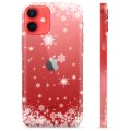 Etui TPU - iPhone 12 mini - Płatki Śniegu