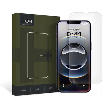 Ochraniacz ekranu iPhone 13/13 Pro/14/16e Hofi Glass Pro+ ze szkła hartowanego - przezroczysty