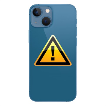 Naprawa Klapki Baterii iPhone 13 - z ramką - Błękit