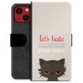 Etui Portfel Premium - iPhone 13 Mini - Wściekły Kot