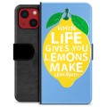Etui Portfel Premium - iPhone 13 Mini - Lemoniada