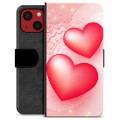 Etui Portfel Premium - iPhone 13 Mini - Miłość