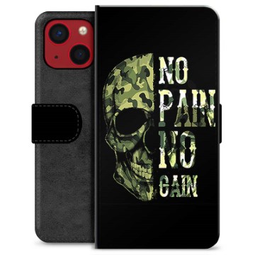 Etui Portfel Premium - iPhone 13 Mini - No Pain, No Gain