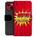 Etui Portfel Premium - iPhone 13 Mini - Super Mom