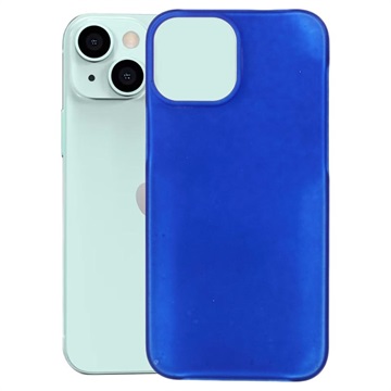 Gumowane Etui z Tworzywa do iPhone 13 Mini - Błękit