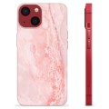 Etui TPU - iPhone 13 Mini - Różowy Marmur