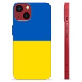 Etui TPU Flaga Ukrainy - iPhone 13 Mini - Żółć i błękit