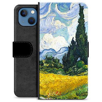 Etui Portfel Premium - iPhone 13 - Cipreste