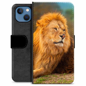 Etui Portfel Premium - iPhone 13 - Lew