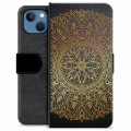 Etui Portfel Premium - iPhone 13 - Mandala