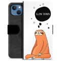 Etui Portfel Premium - iPhone 13 - Slow Down