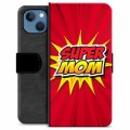 Etui Portfel Premium - iPhone 13 - Super Mom