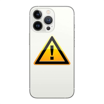 Naprawa Klapki Baterii iPhone 13 Pro - z ramką - Biel