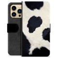 Etui Portfel Premium - iPhone 13 Pro Max - Krowa