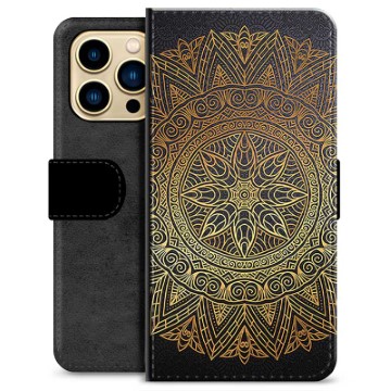 Etui Portfel Premium - iPhone 13 Pro Max - Mandala