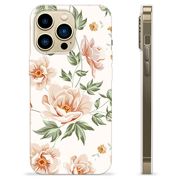 Etui TPU - iPhone 13 Pro Max - Kwiatowy