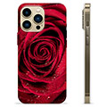 Etui TPU - iPhone 13 Pro Max - Róża