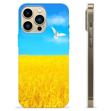 Etui TPU Ukraina - iPhone 13 Pro Max - Pole pszenicy