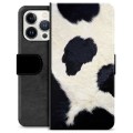 Etui Portfel Premium - iPhone 13 Pro - Krowa