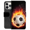 Etui Portfel Premium - iPhone 13 Pro - Piłka w Ogniu