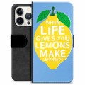 Etui Portfel Premium - iPhone 13 Pro - Lemoniada