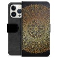 Etui Portfel Premium - iPhone 13 Pro - Mandala