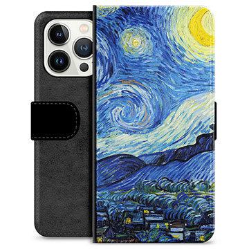 Etui Portfel Premium - iPhone 13 Pro - Céu Noturno