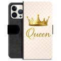Etui Portfel Premium - iPhone 13 Pro - Królowa