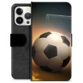 Etui Portfel Premium - iPhone 13 Pro - Piłka Nożna